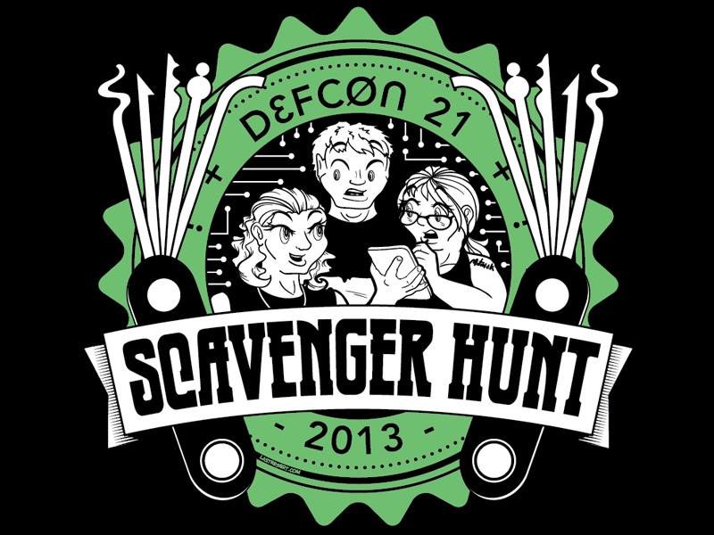 DEF CON 21 Scavenger Hunt